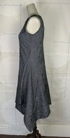 Belcanto Dress in Black Stripe by Porto