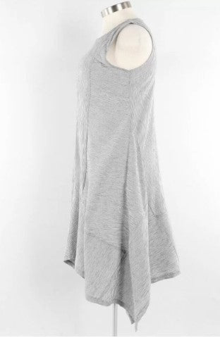Belcanto Dress in Zinc Stripe by Porto Spring & Summer 2023