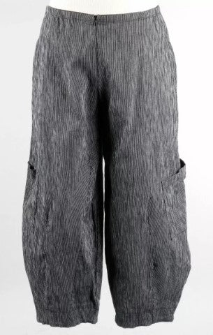 Digby Pant in Black Stripe by Porto Spring & Summer 2023