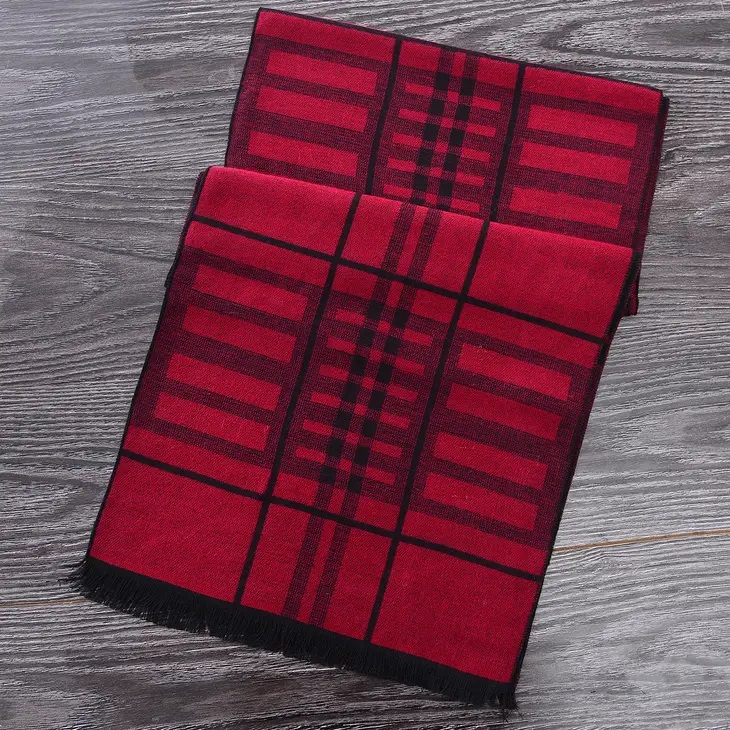 Heritage Scarf-Red/Black