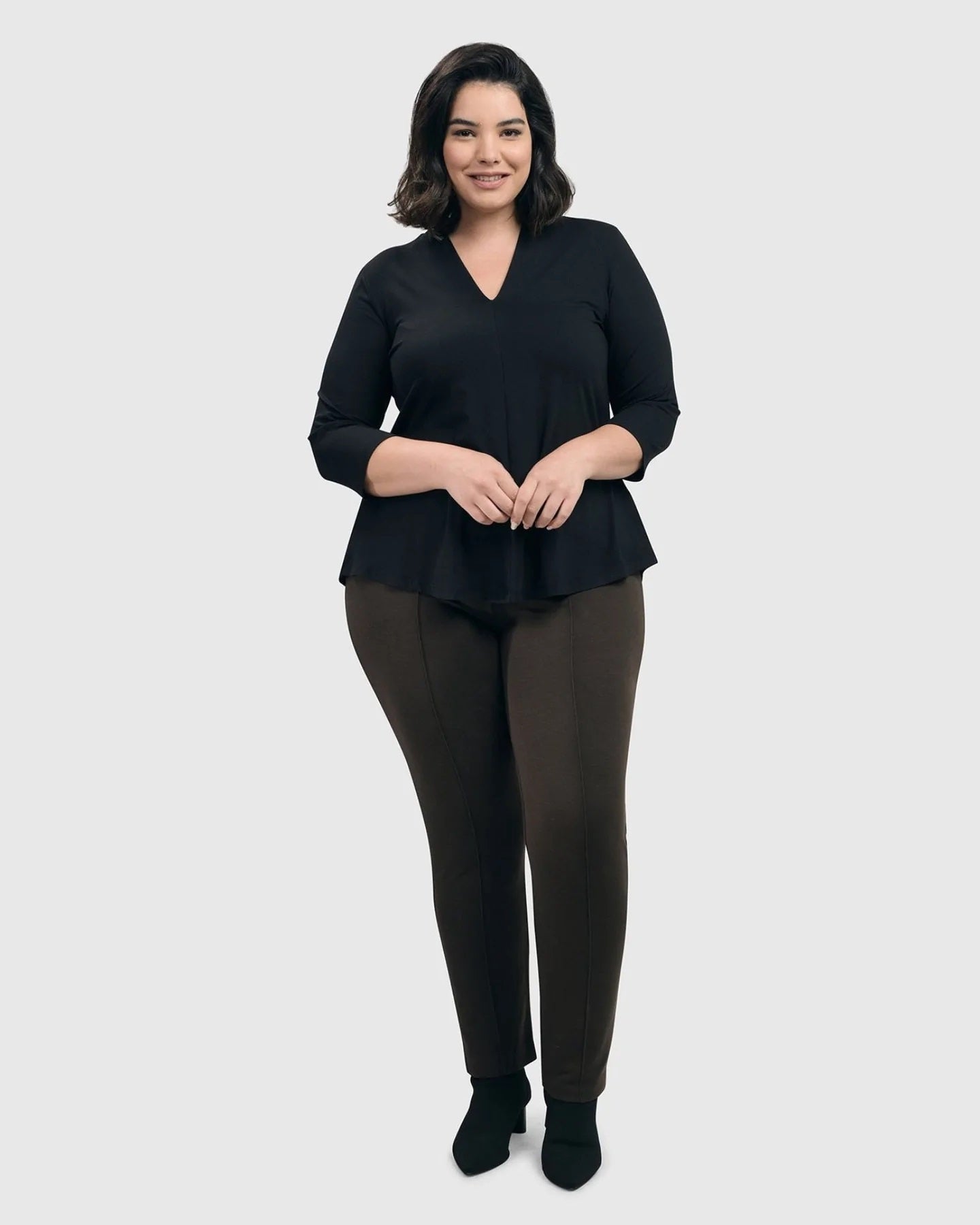 Essential Slim Pants in Woods by Alembika