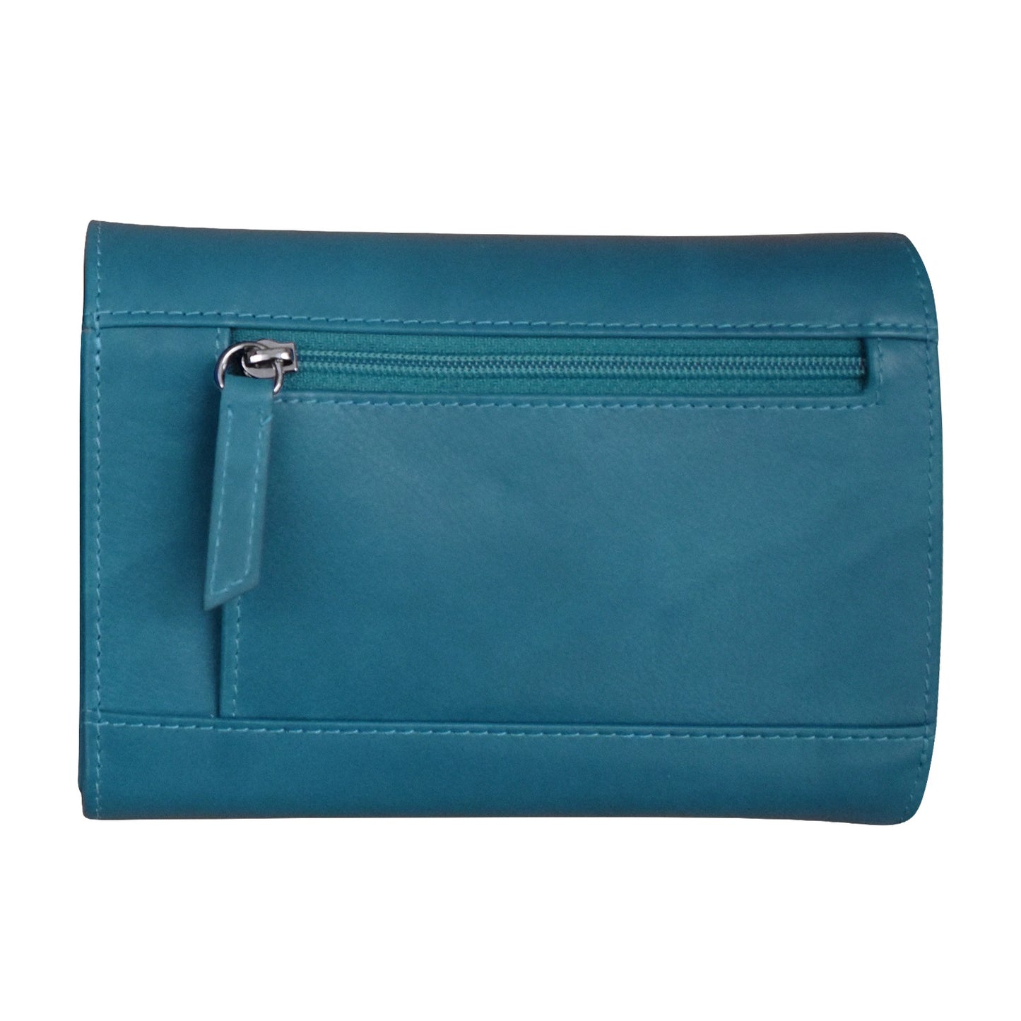 Leather French Wallet Serenity Multi