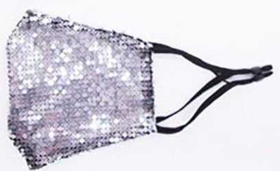 Holiday Sequin Fashion Face Masks