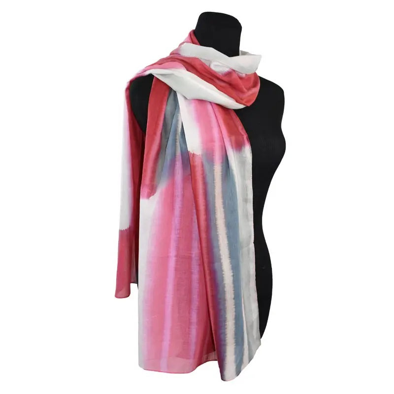 Nixon Handpainted Block Print Scarf by Dupatta