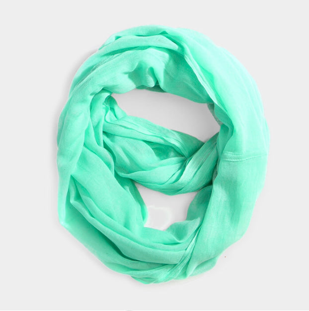Infinity Cotton Scarf AVOCADO