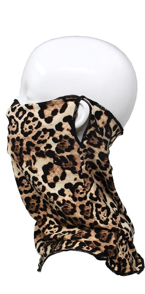 Fashion Leopard Print Seamless Tube Scarf Mask