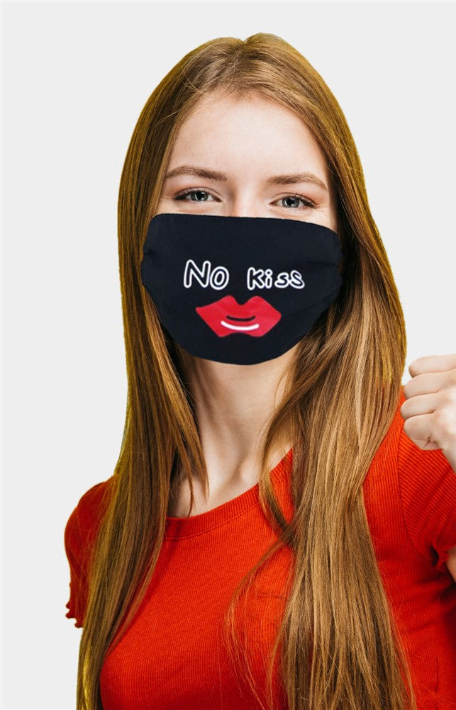 Fun Image Printed (Faces) Fashion Face Mask
