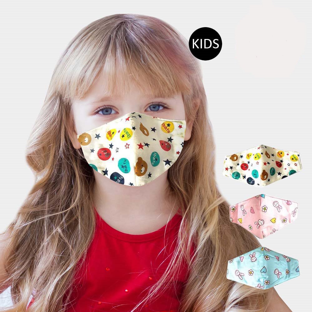 Kids Animals Print Fashion Masks