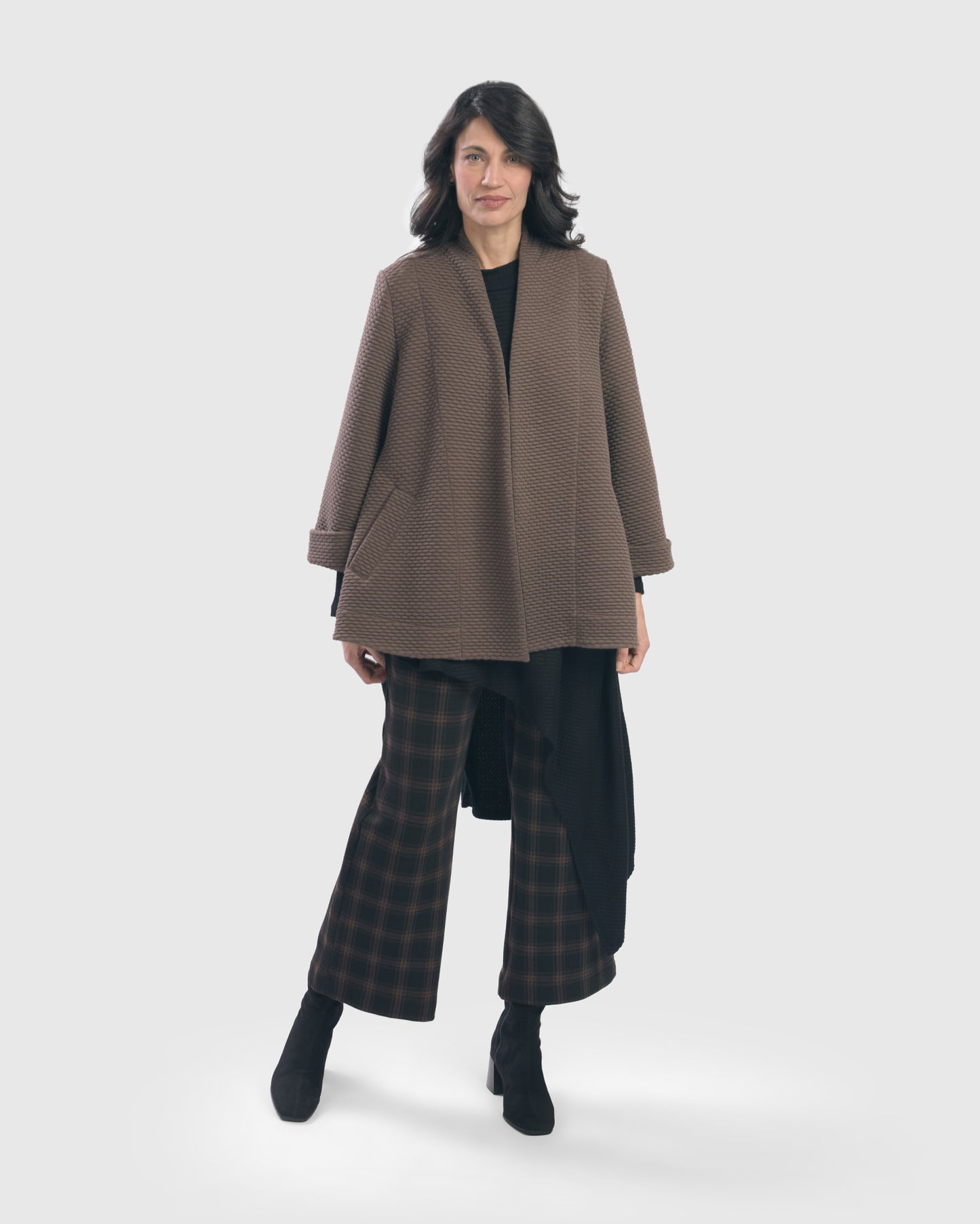 Plaid Pants, Chocolate by Alembika