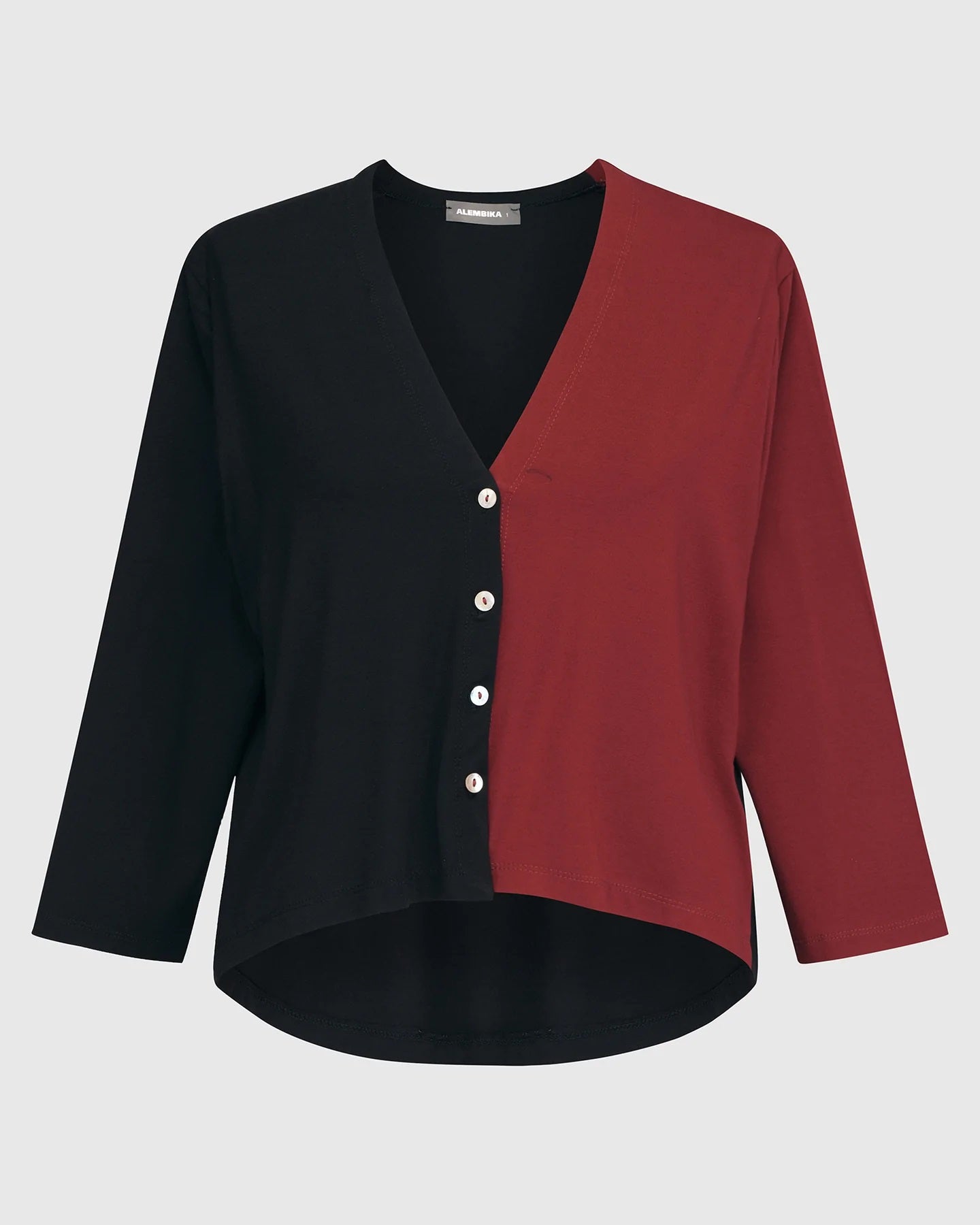 Essential Crop Cardigan Jacket, Plum by Alembika