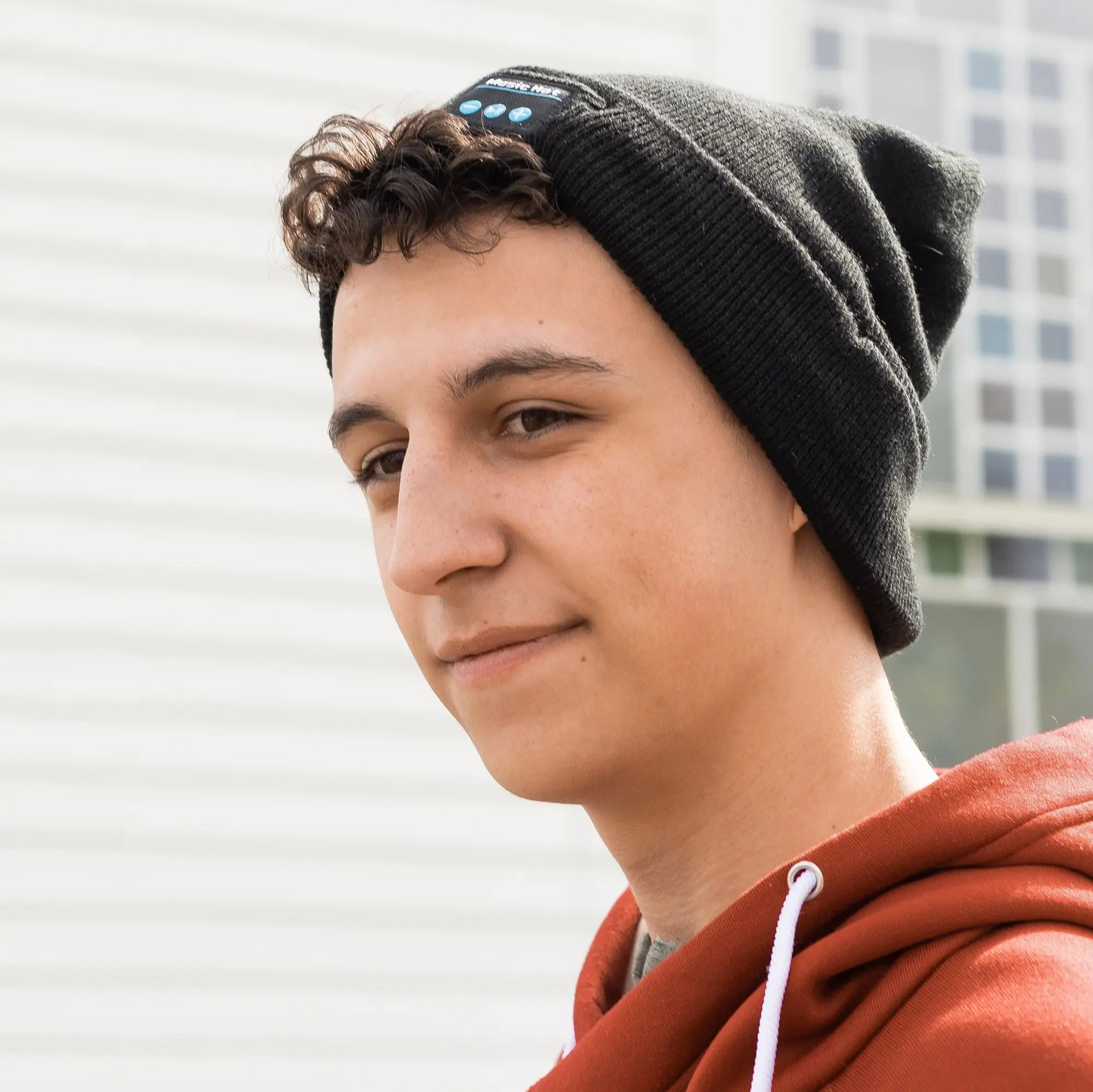 Bluetooth Bebop Beanie Light Grey