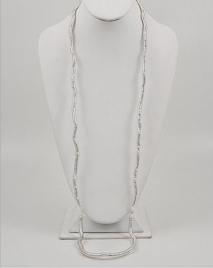 Gooseneck Silver Finish 5mm Necklace