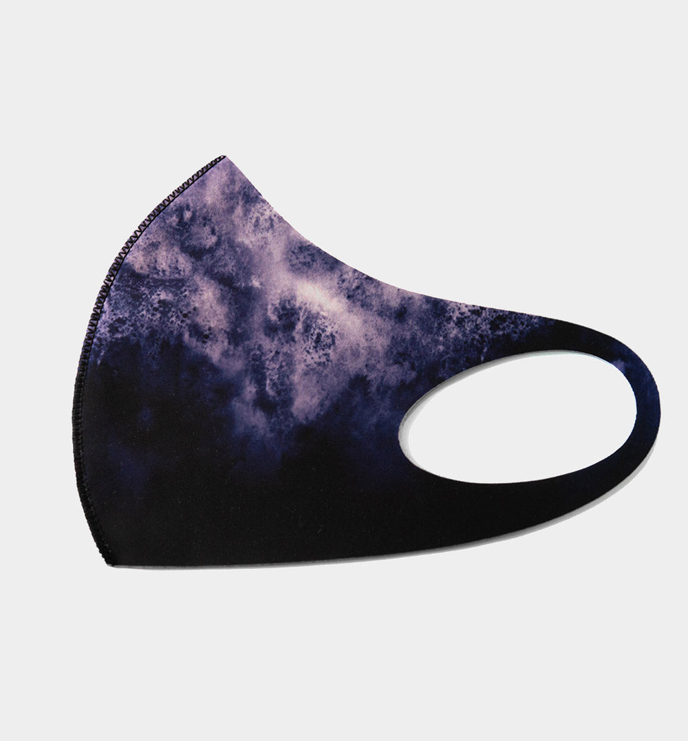 Fashion Fabric Marble Print Face Mask
