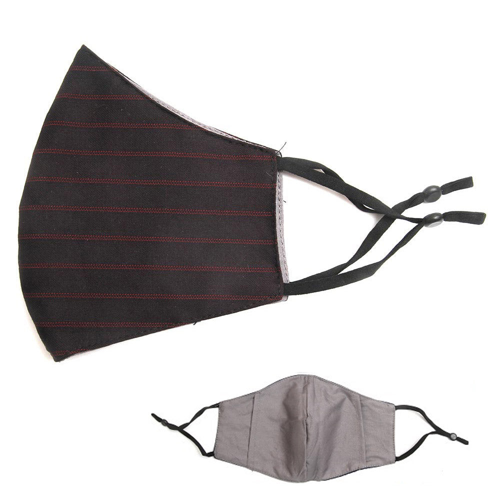 MEN'S STRIPED FASHION MASK Navy Stripe