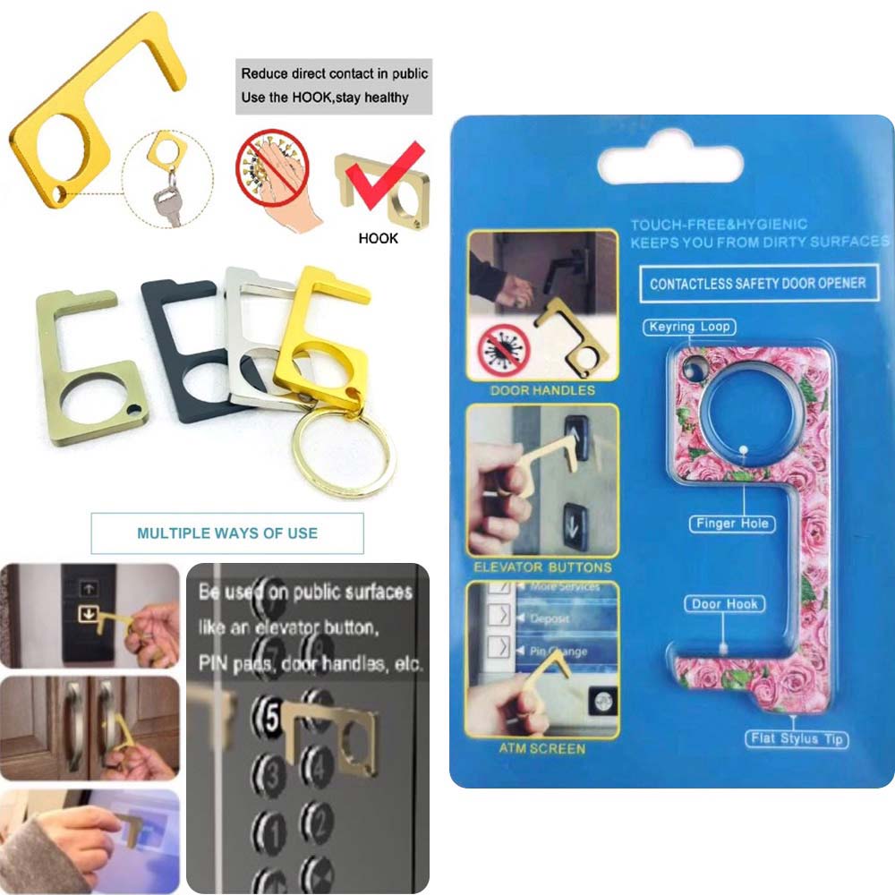Germ-Free Touchless Door Opener and Button Push Stylus Tool