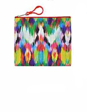 TIE DYE PRINT MINI POUCH ZIPPER BAGS