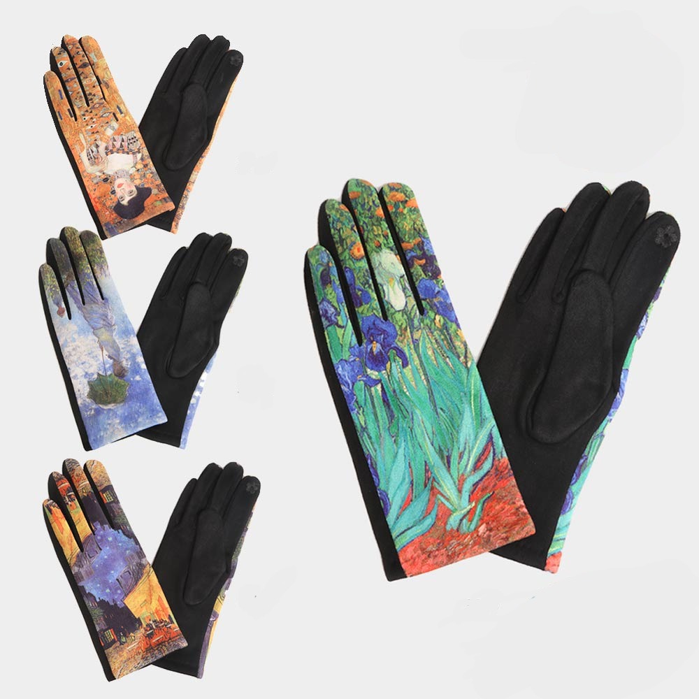 ART SMART TOUCH GLOVES Impressionists