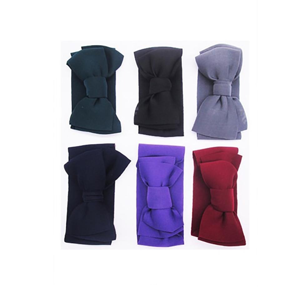 Bow Elastic Headbands 6 Colors