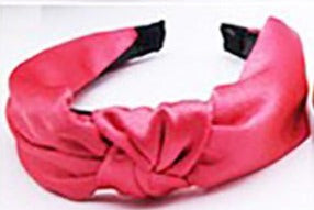 Solid Color Satin Knot Headband Six Colors