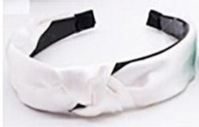 Solid Color Satin Knot Headband Six Colors
