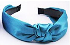 Solid Color Satin Knot Headband Six Colors