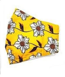 Cotton Print Fashion Masks Flower Print