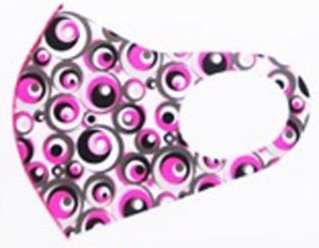 Fun Graphic Print Face Mask Dots