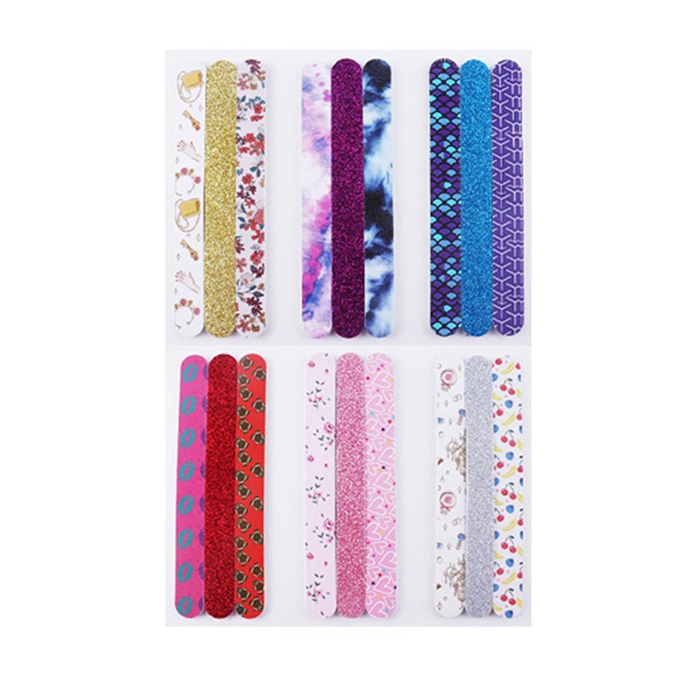 Glittering Nail Flies Set of 3