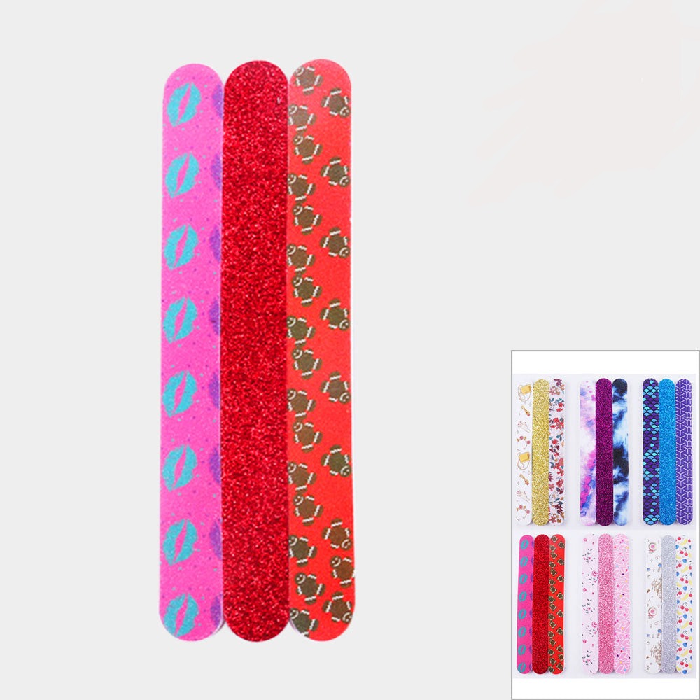 Glittering Nail Flies Set of 3