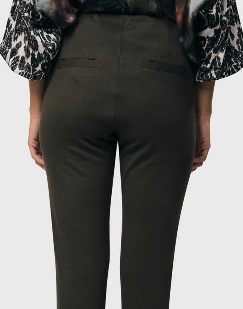 Essential Slim Pants in Woods by Alembika