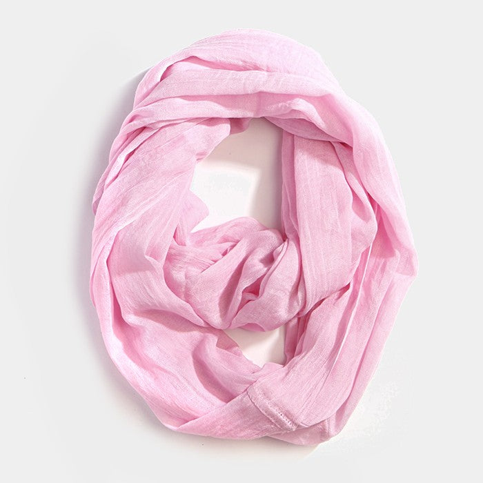 Infinity Cotton Scarf LAVENDER