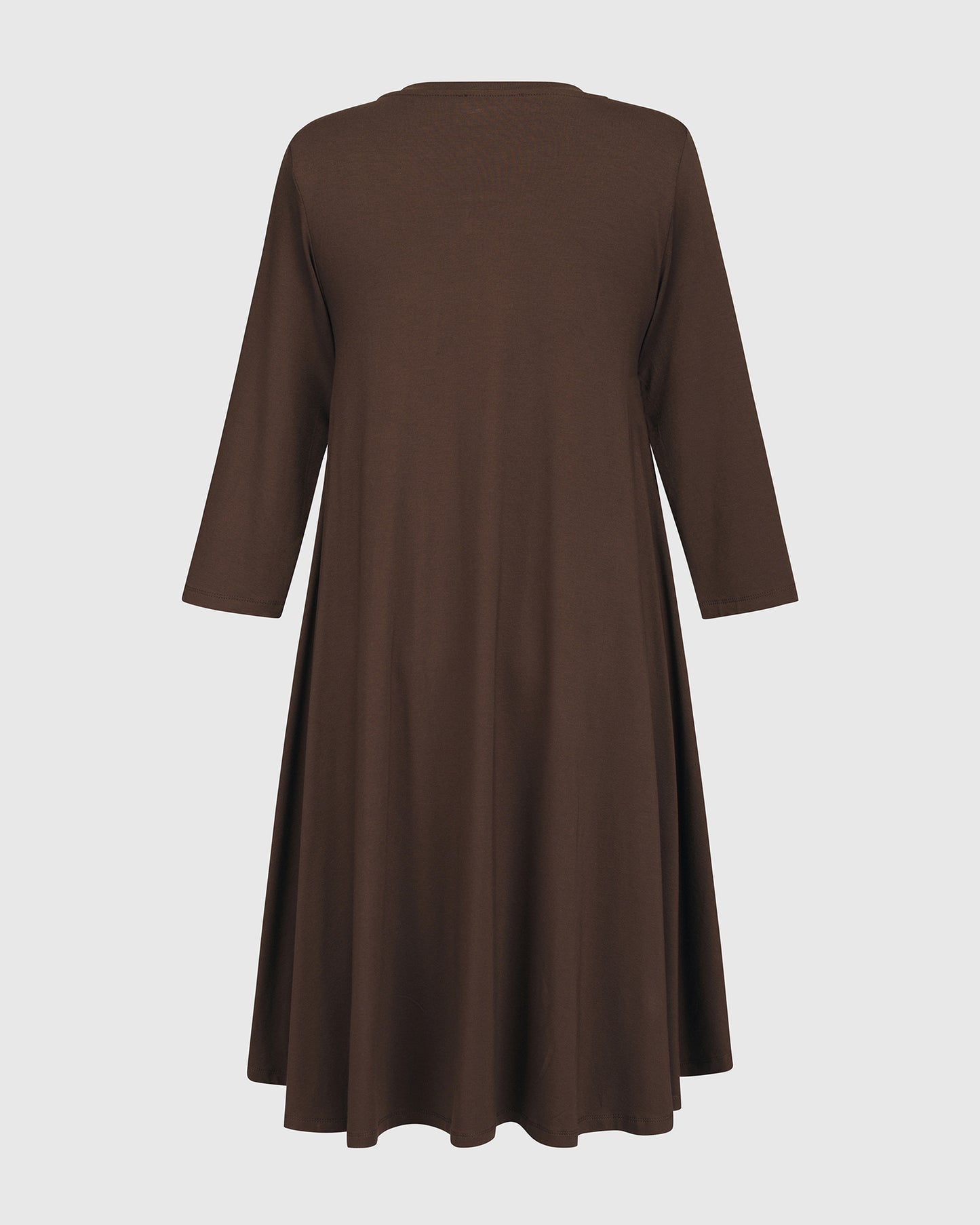 Essential Swing Tunic Top, Coffee by Alembika