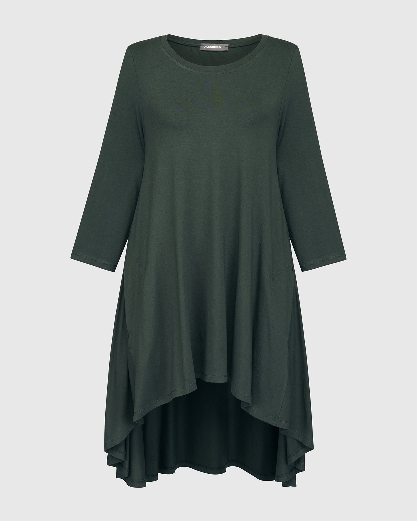 Essential Swing Tunic Top, Green by Alembika