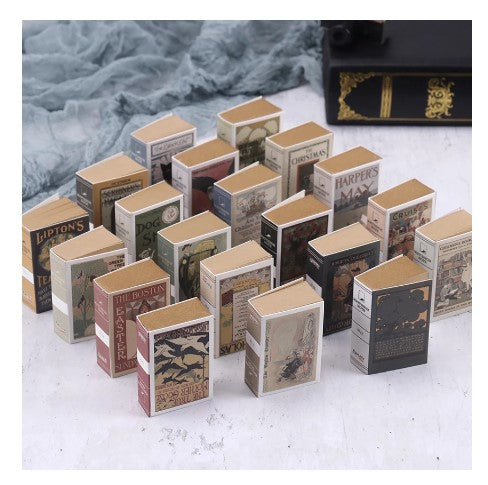 Mini Retro Magazine Cover Matchbox Mini Notebooks