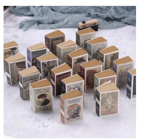 Mini Retro Magazine Cover Matchbox Mini Notebooks
