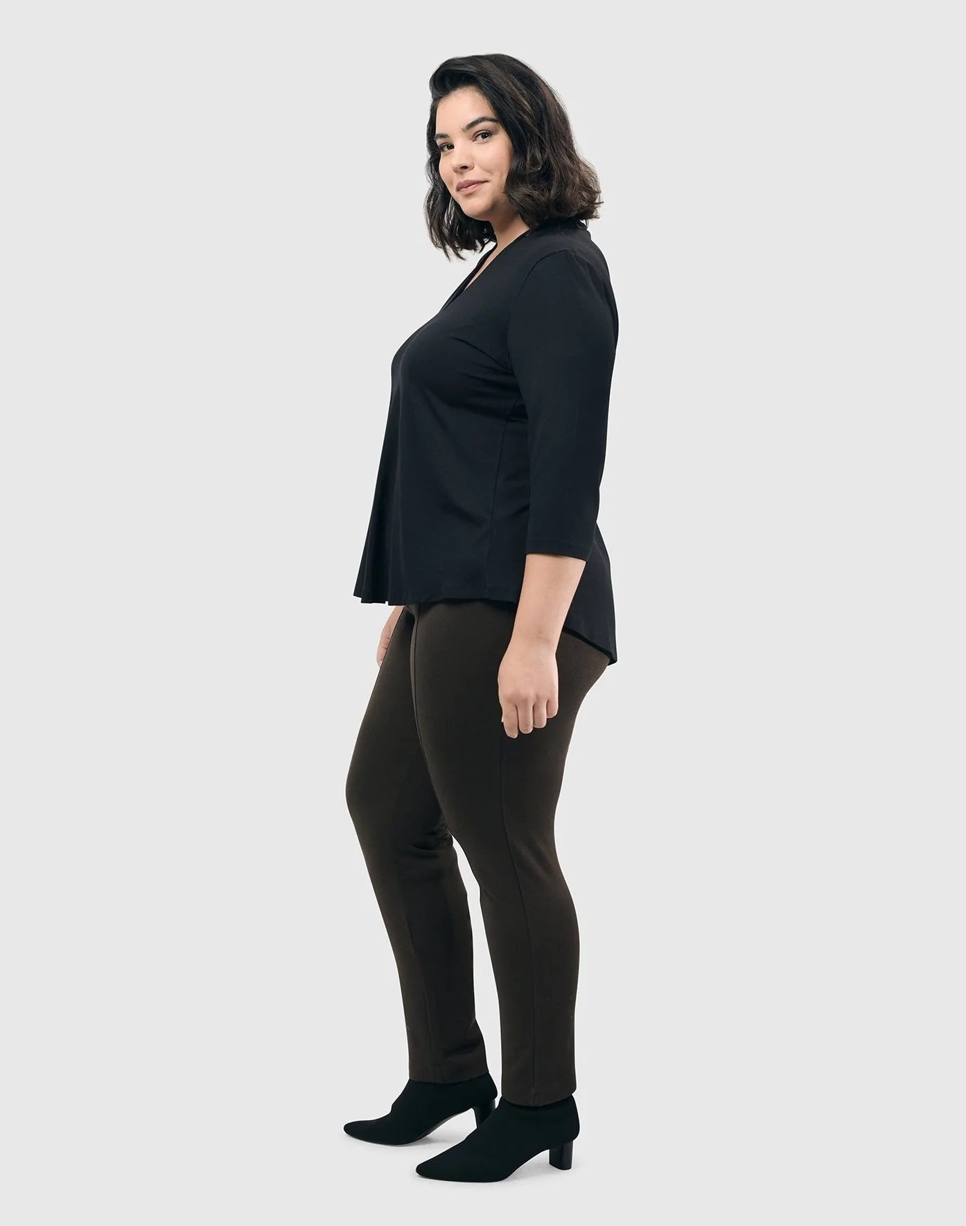 Essential Slim Pants in Woods by Alembika