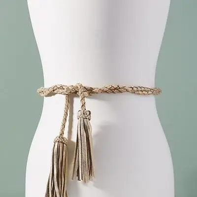 Fringe Soga Belt - Gold Belt O/S
