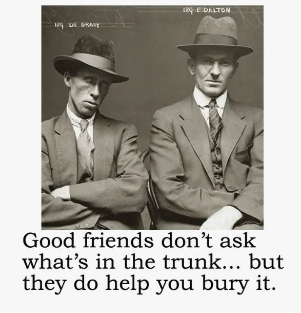 Big House Cell Freshener, Good friends don't ask what's...