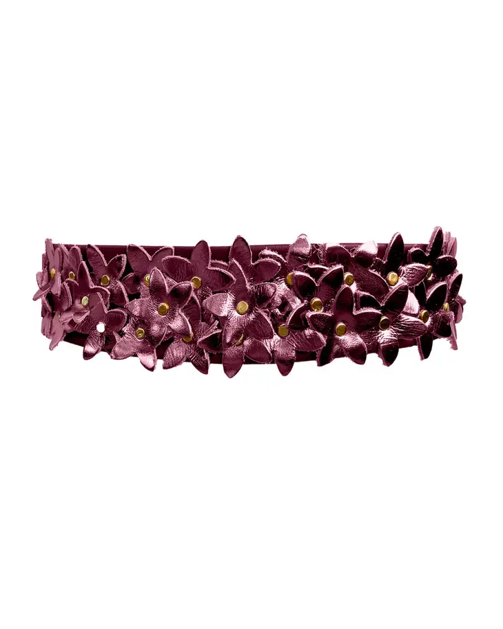 Naomi Flower Belt - Dior Foil Belt O/S