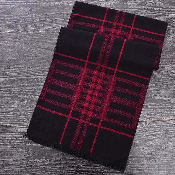 Heritage Scarf-Red/Black