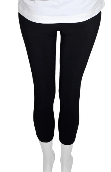 Sasha Cropped Legging in Black by Porto