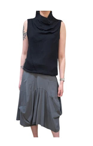 Shibori Skirt in Luna Beatnik by Porto Spring and Summer