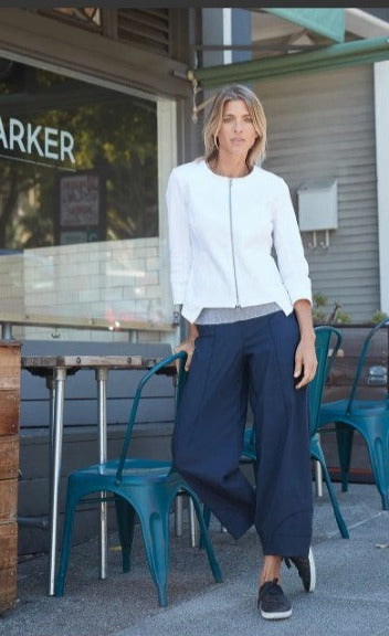 Shortcut Jacket in White by Porto Spring and Summer