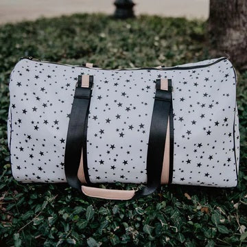 STAR PRINTED DUFFLE BAG OR WEEKENDER