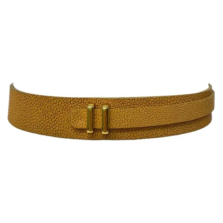 Suki Belt - Tan Pebble