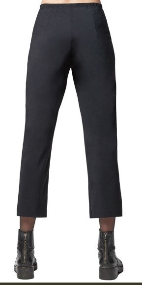 Traveler Cropped Pant in Azure Beatnik Print by Porto