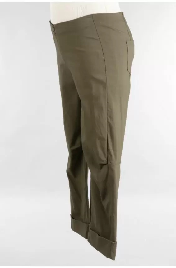 Verona Crop Pant in Military by Porto