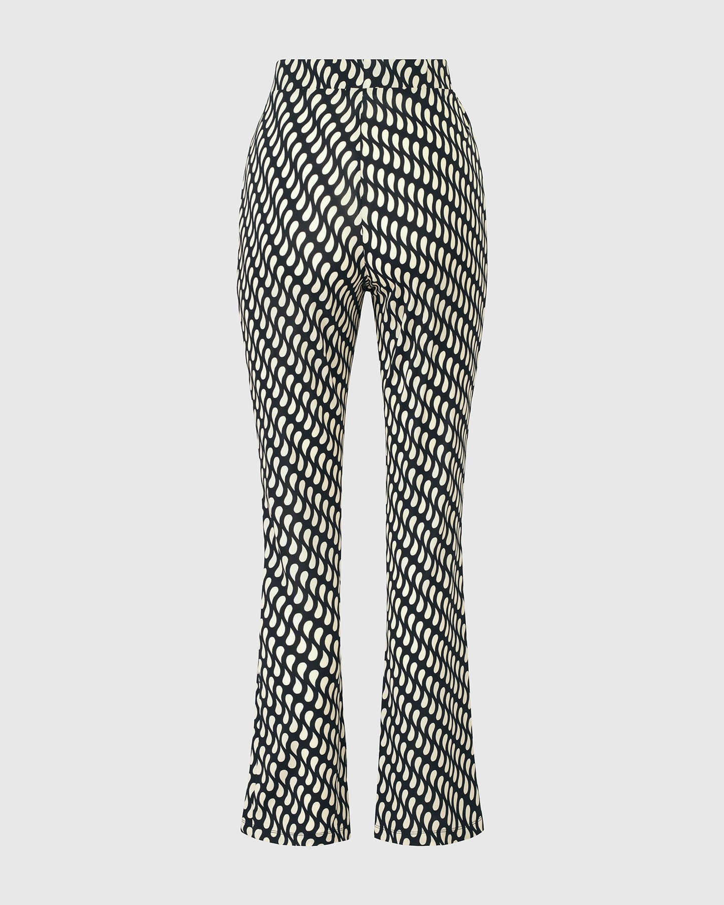 Droplet Bootleg Flare Pants by Alembika