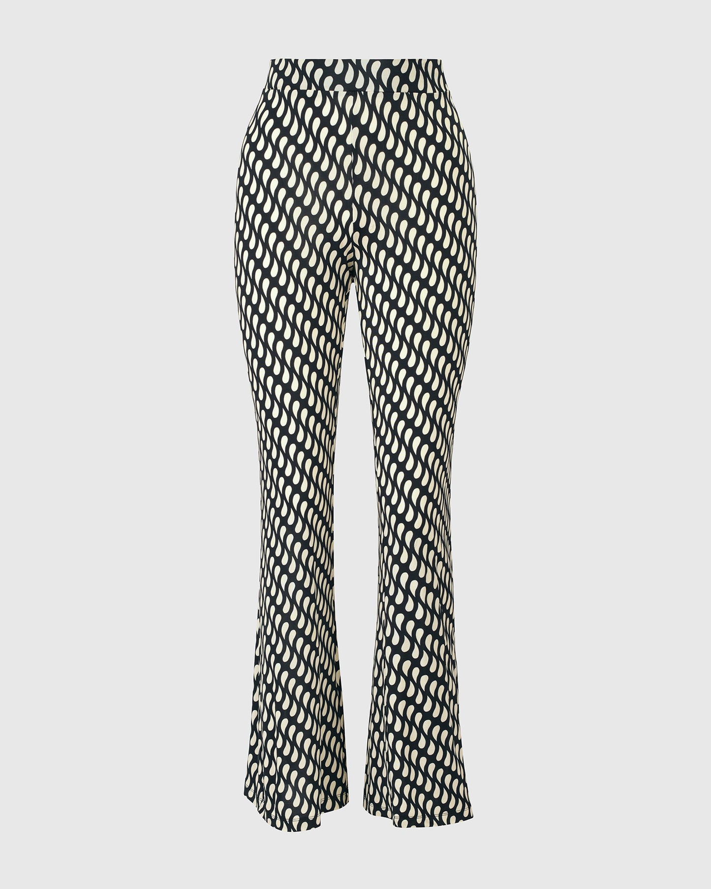 Droplet Bootleg Flare Pants by Alembika