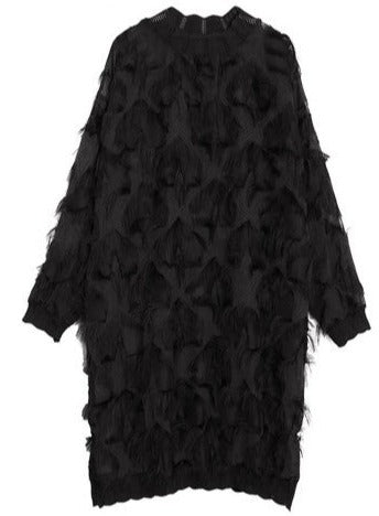 Urban Tassel Dress in Black by CK Designs